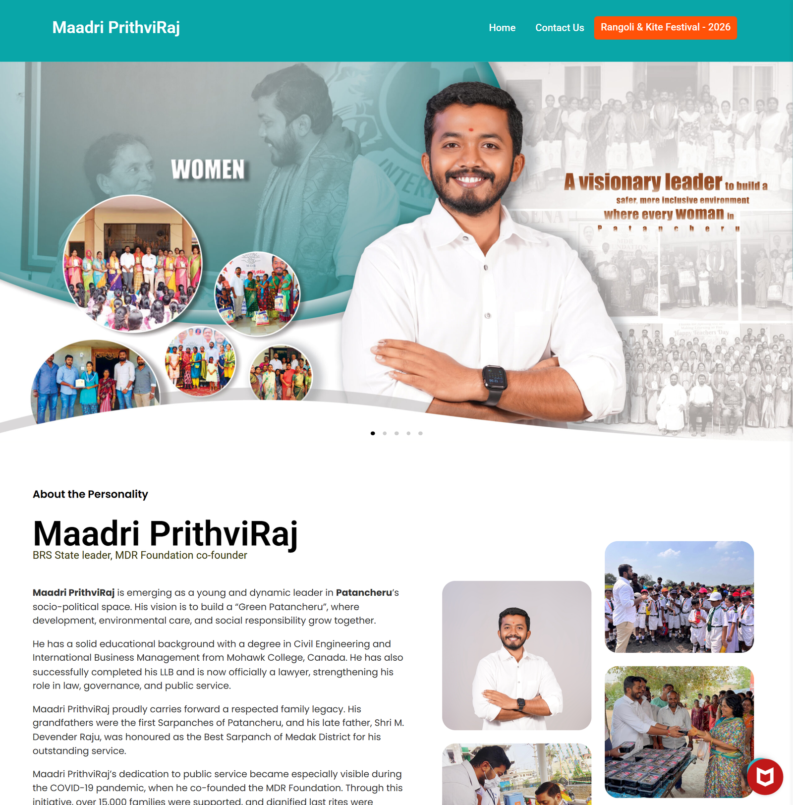 maadriprithviraj.in_Developed By Tarun Sunkara